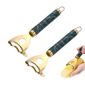 Kitchen Gadget 2 Pcs Corn Peeler for Household & Commercial
