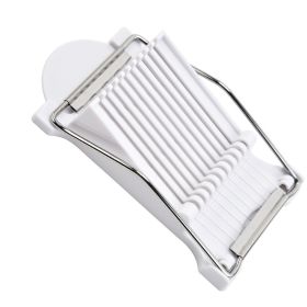 Household Fruit Cutter Banana Sliced Kitchen Egg Cutter (Color: White, Type: Kitchen Tools)